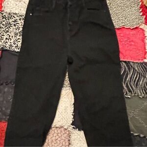 Black Label High Rise Black Jeans